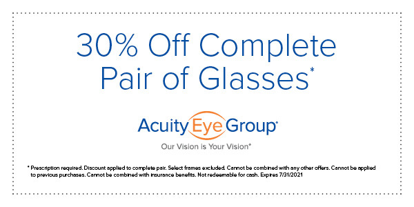 30 Off Glasses Digital Coupon