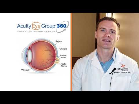 Jeffrey Stevens, Retina Specialist discussing diabetic retinopathy